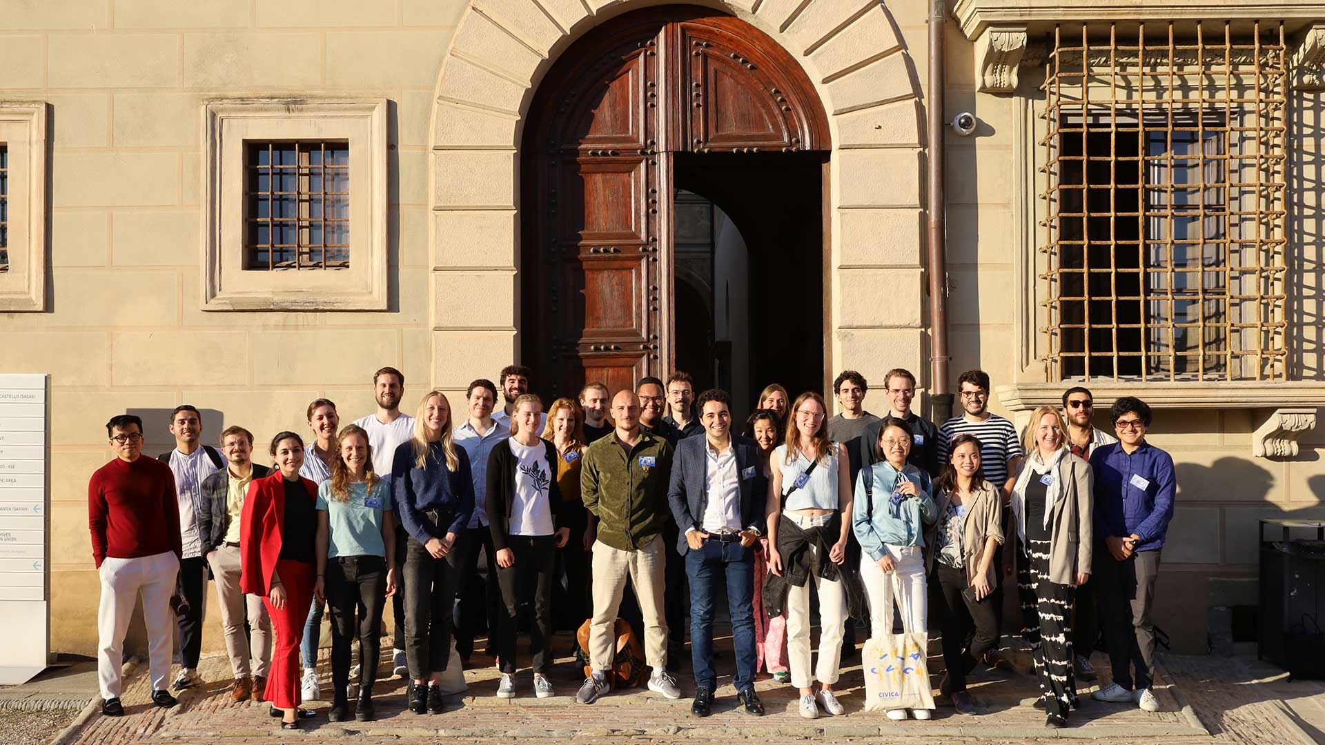 Group photo taken during the CIVICA Data Science Days at the EUI