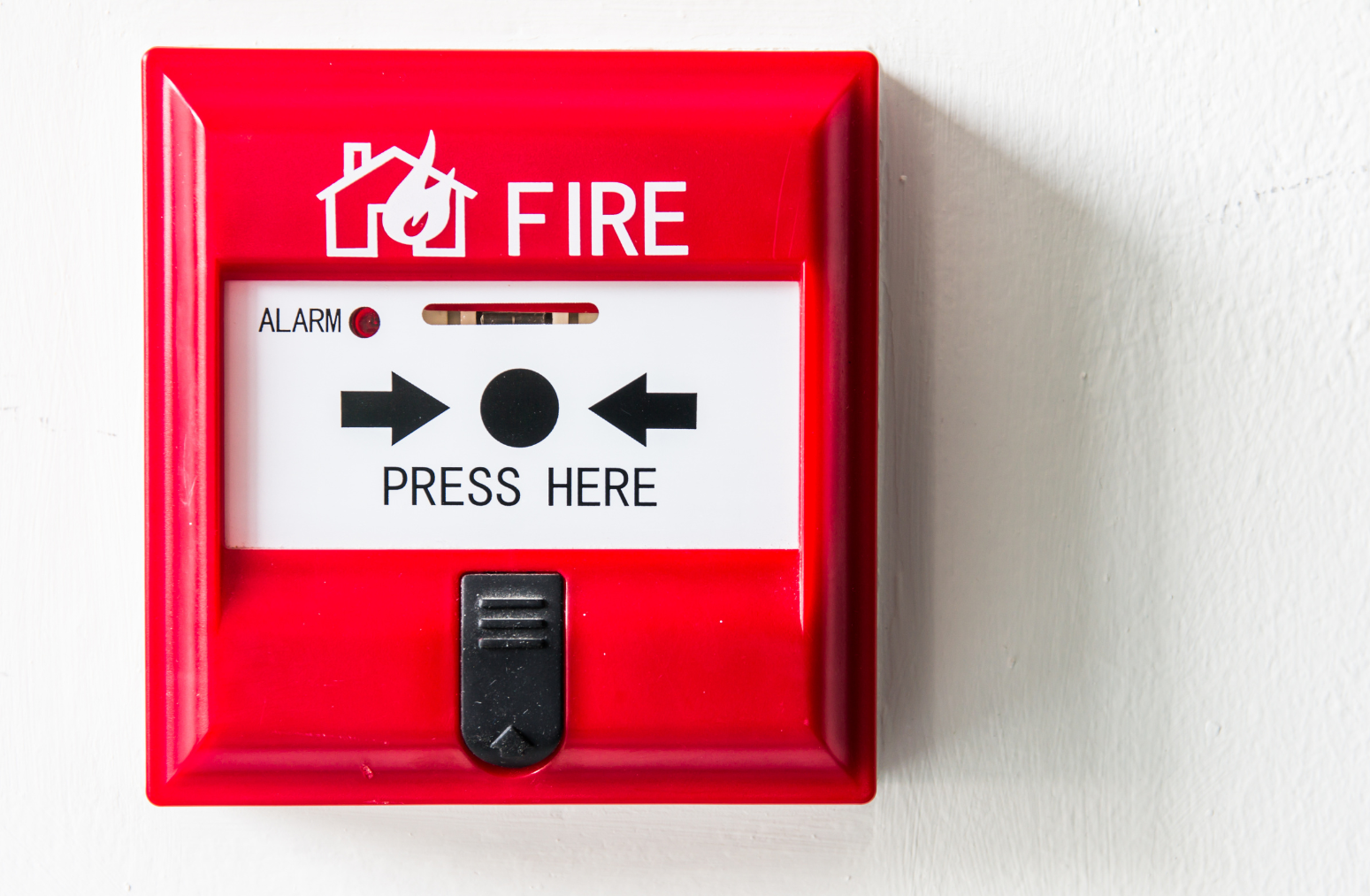 fire alarm button