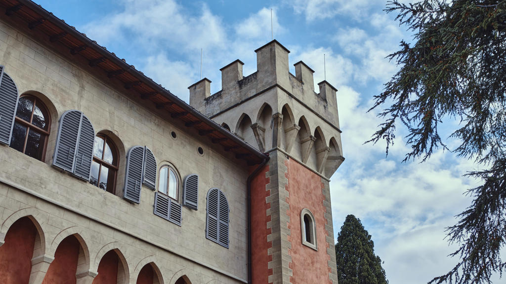 Villa salviati building and sky