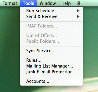 outlook for mac 2011 auto sync