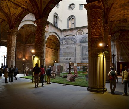 Cortile Michelozzo Palazzo Vecchio